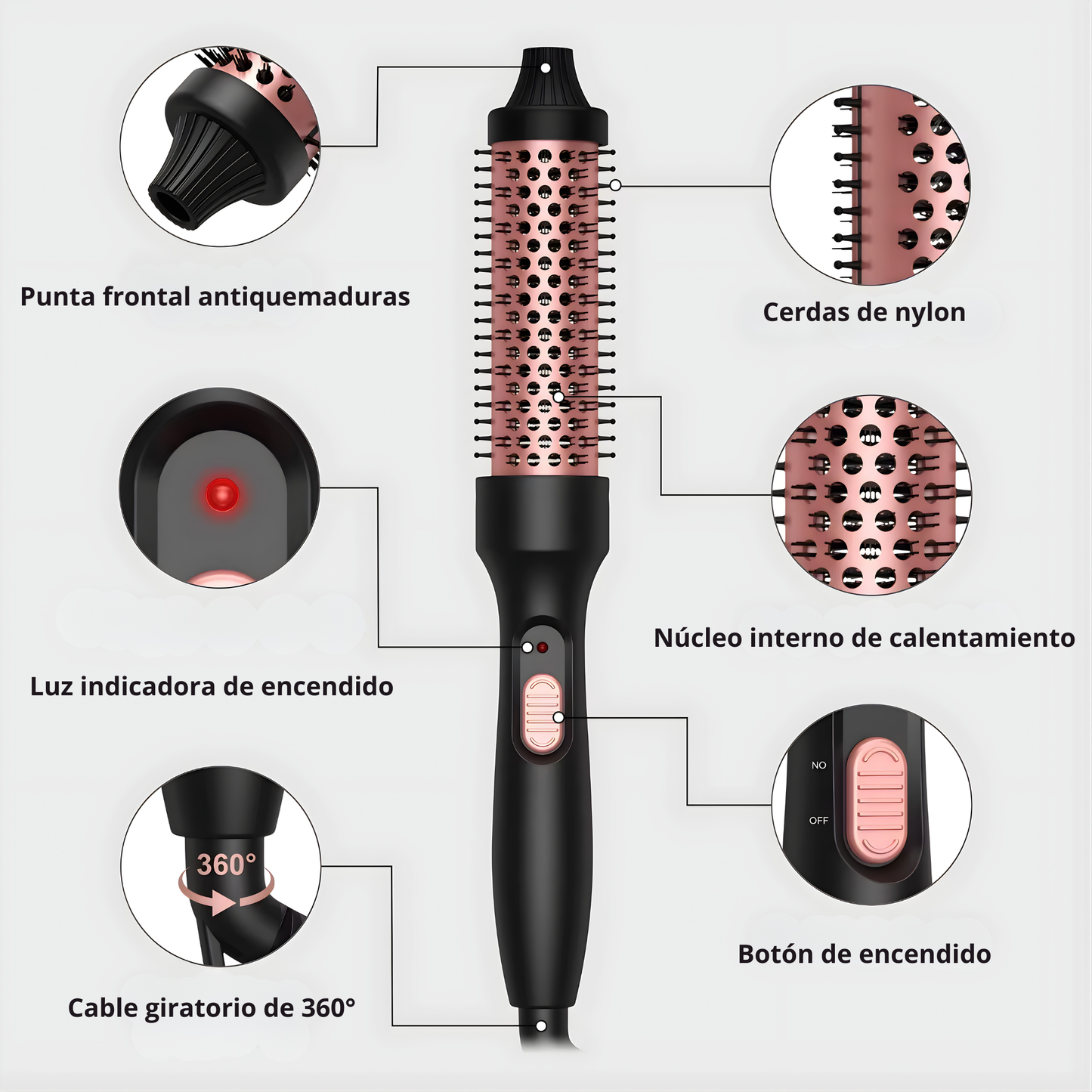 Cepillo 3 en 1